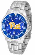 Pittsburgh Panthers Competitor Steel AnoChrome Color Bezel Men's Watch