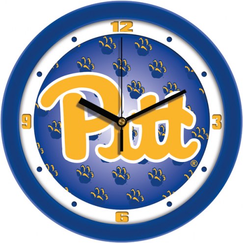 Pittsburgh Panthers Dimension Wall Clock