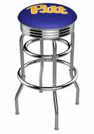 Pittsburgh Panthers Double Ring Swivel Barstool with Ribbed Accent Ring