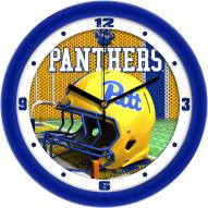 Pittsburgh Panthers Football Helmet Wall Clock