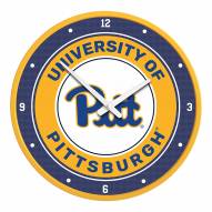 Pittsburgh Panthers Modern Disc Wall Clock