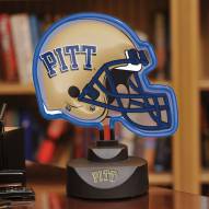 Pittsburgh Panthers Neon Helmet Desk Lamp
