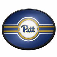 Pittsburgh Panthers Oval Slimline Lighted Wall Sign