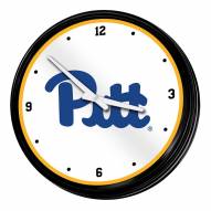 Pittsburgh Panthers Retro Lighted Wall Clock
