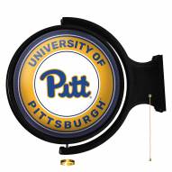 Pittsburgh Panthers Round Rotating Lighted Wall Sign