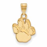 Pittsburgh Panthers Sterling Silver Gold Plated Small Pendant