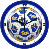 Pittsburgh Panthers Soccer Wall Clock