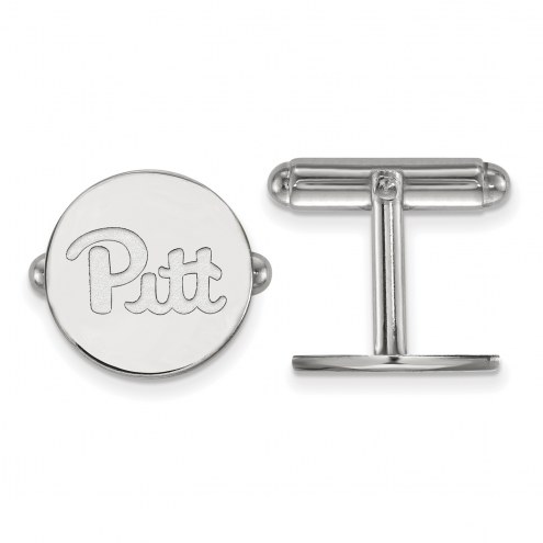 Pittsburgh Panthers Sterling Silver Cuff Links