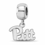 Pittsburgh Panthers Sterling Silver Extra Small Bead Charm
