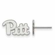 Pittsburgh Panthers Sterling Silver Extra Small Post Earrings