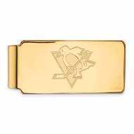 Pittsburgh Penguins 14k Yellow Gold Money Clip