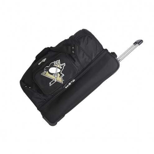 Pittsburgh Penguins 27&quot; Drop Bottom Wheeled Duffle Bag