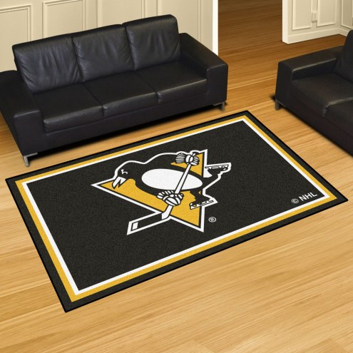 Pittsburgh Penguins 5' x 8' Area Rug