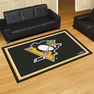 Pittsburgh Penguins 5' x 8' Area Rug