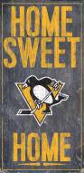 Pittsburgh Penguins 6" x 12" Home Sweet Home Sign