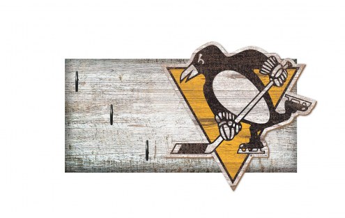 Pittsburgh Penguins 6&quot; x 12&quot; Key Holder