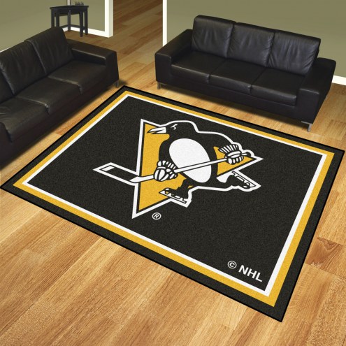 Pittsburgh Penguins 8' x 10' Area Rug