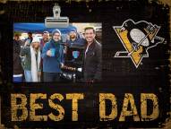 Pittsburgh Penguins Best Dad Clip Frame