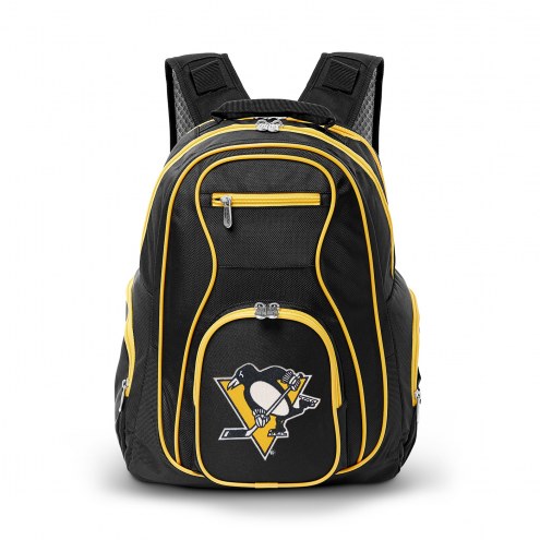 NHL Pittsburgh Penguins Colored Trim Premium Laptop Backpack