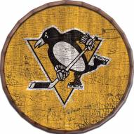 Pittsburgh Penguins Cracked Color 16" Barrel Top