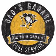 Pittsburgh Penguins Dad's Garage Sign
