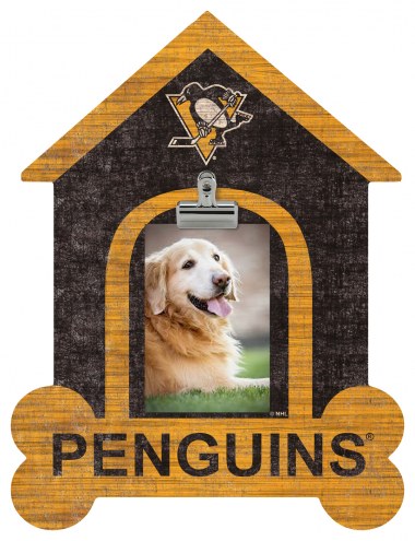 Pittsburgh Penguins Dog Bone House Clip Frame