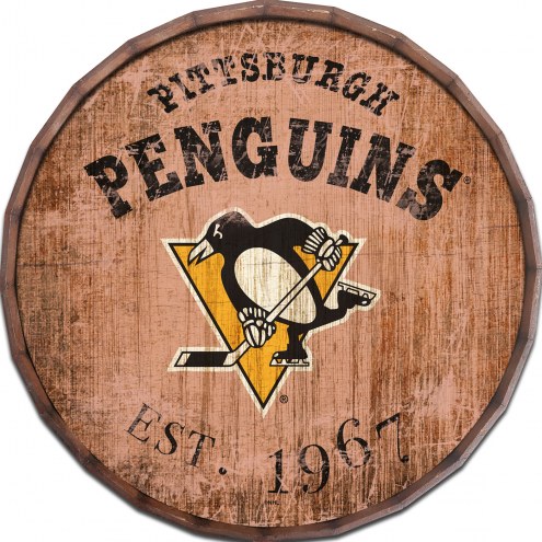 Pittsburgh Penguins Established Date 16&quot; Barrel Top