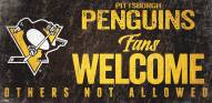 Pittsburgh Penguins Fans Welcome Sign