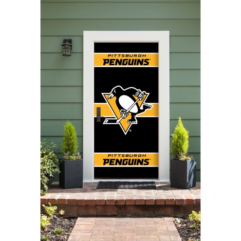 Pittsburgh Penguins Front Door Cover