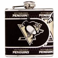Pittsburgh Penguins Hi-Def Stainless Steel Flask