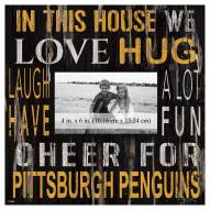 Pittsburgh Penguins In This House 10" x 10" Picture Frame