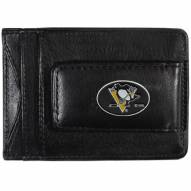 Pittsburgh Penguins Leather Cash & Cardholder