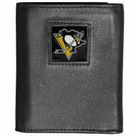 Pittsburgh Penguins Leather Tri-fold Wallet