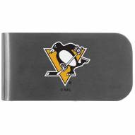 Pittsburgh Penguins Logo Bottle Opener Money Clip