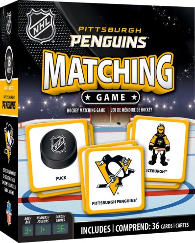 Pittsburgh Penguins Matching Game
