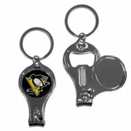 Pittsburgh Penguins Nail Care/Bottle Opener Key Chain