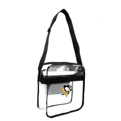 Pittsburgh Penguins NHL Clear Crossbody Carry-All Bag