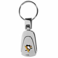 Pittsburgh Penguins Steel Teardop Key Chain