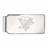 Pittsburgh Penguins Sterling Silver Money Clip