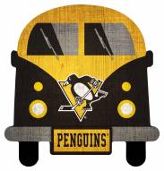 Pittsburgh Penguins Team Bus Sign