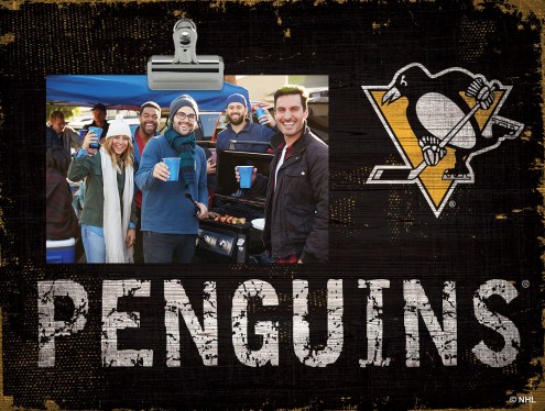 Pittsburgh Penguins Team Name Clip Frame