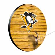 Pittsburgh Penguins Weathered Design Hook & Ring Game
