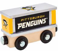 Pittsburgh Penguins Wood Box Car Train