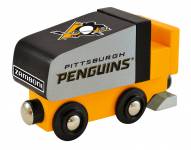 Pittsburgh Penguins Wood Zamboni Toy Train