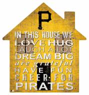 Pittsburgh Pirates 12" House Sign