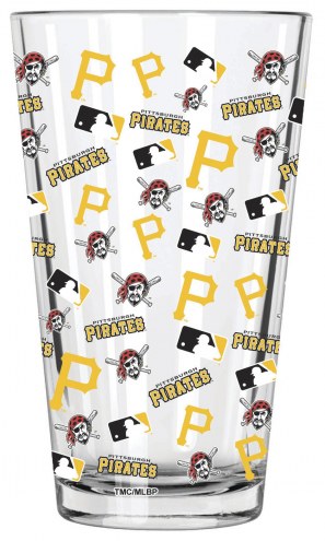 Pittsburgh Pirates 16 oz. All Over Print Pint Glass
