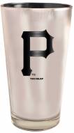 Pittsburgh Pirates 16 oz. Electroplated Pint Glass