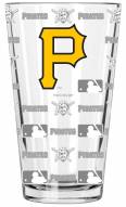 Pittsburgh Pirates 16 oz. Sandblasted Pint Glass