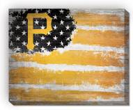 Pittsburgh Pirates 16" x 20" Flag Canvas Print