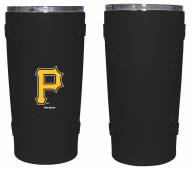 Pittsburgh Pirates 20 oz. Stainless Steel Tumbler with Silicone Wrap